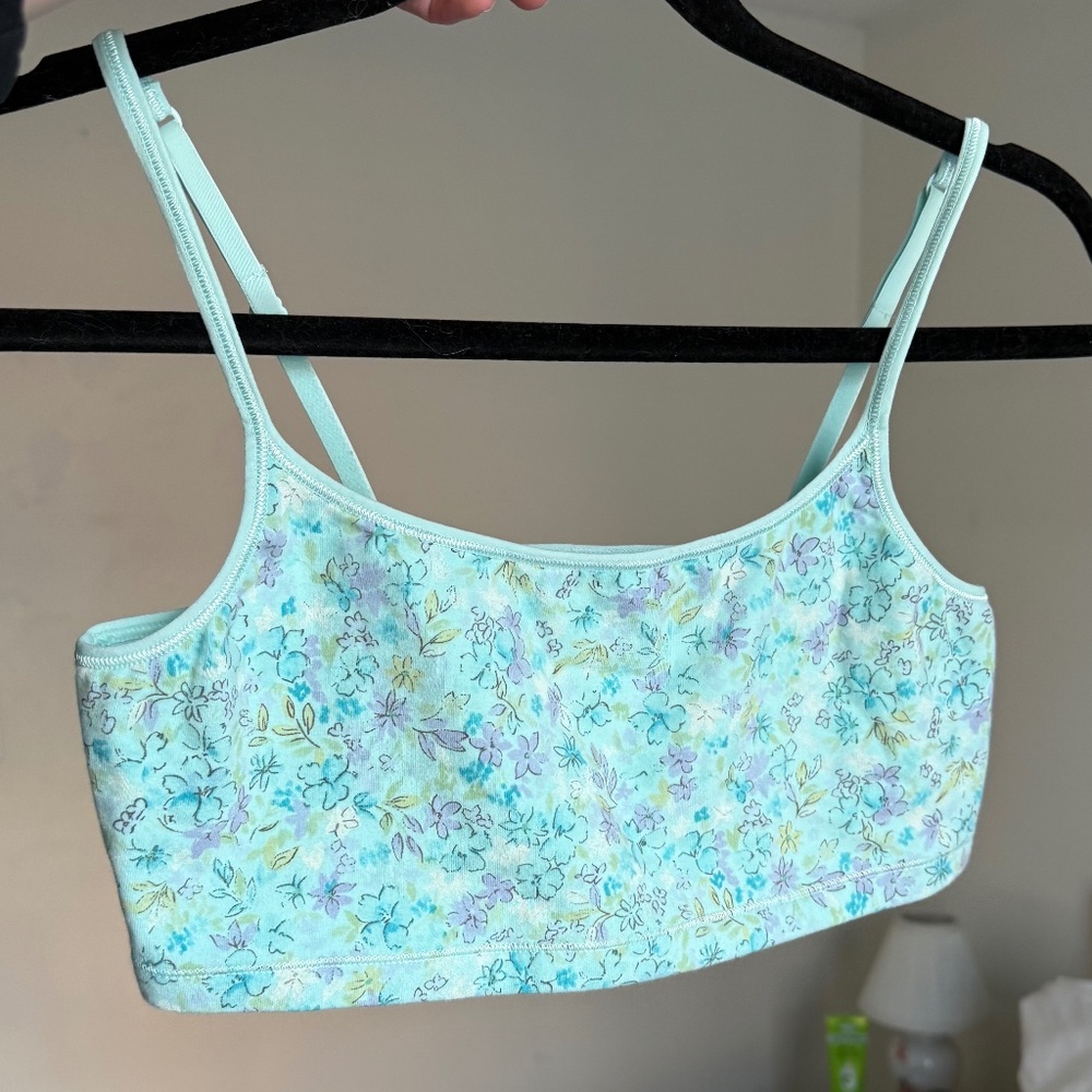 VINTAGE Victoria's Secret floral wireless bralette